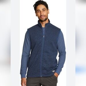 NWT Eddie Bauer - Men's Radiator Vest 3.0 (Heathered Navy Blue)